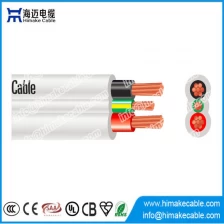 China Stabilisatie-en associatieovereenkomst gecertificeerd platte TPS elektrische kabel 450/750V fabrikant