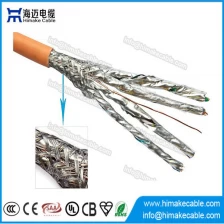 中国 屏蔽型SFTP Cat7 电缆 CCA或纯铜导体 制造商
