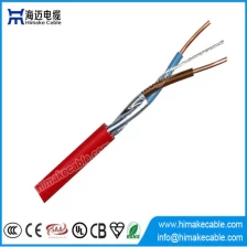 Китай Shielded red fire alarm cable 250V/250V производителя