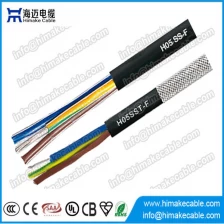 China Silicone Rubber insulated and sheathed flexible cable H05SS-F H05SST-F 300/500V manufacturer