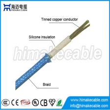porcelana Cable de silicona con aislamiento de conductores de cobre estañado UL3071/3074 600V fabricante