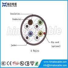 China UTP Cat3 LAN cable with CCA or BC conductor manufacturer