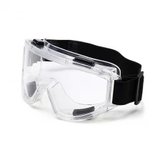 China 1 verpackte medizinische Schutzbrille, Antibeschlagbrille, Brillenschutz gegen Staub und Spritzschutzbrille aus Kunststoff Hersteller