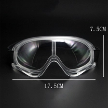 China 1pc clear anti-fog lenses spectacles, eye protection outdoor dust proof safety goggles for medical purpose manufacturer