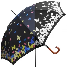 China 2018 promotion cheap custom logo 21" 8K automatic open fold umbrella manufacturer