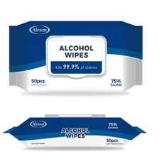China 2020 Custom Factory Preis Alkohol Pads Alkohol Wet Wipe Mit 75% Alkohol Tüchern Hersteller