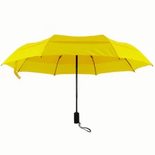China 21 inch * 8k zelf open en dicht dubbellaags winddichte paraplu, dubbele paraplu fabrikant