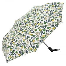 China 21 inch * 8K bloem kleurrijke alle panelen winddicht frame volledig open stijl paraplu fabrikant