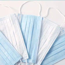 China 3ply non woven disposable protective face mask with filter with CE FDA certificated manufacturer