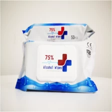 China 75% Alcohol wipes disinfectant cleaning wipes Antiseptic wet wipes Hersteller