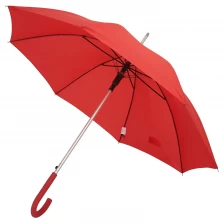 China China Factory Custom New Model 105CM 8Ribs Auto Open Straight Umbrella with Matched Color Handle manufacturer