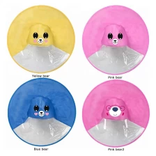 中国 Cute Owl Cow Dinosaur Bear Frog Animal cartoon UFO Umbrella Raincoat Hat Cloak Rain coat メーカー