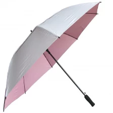 中国 高品质定制特价广告促销雨雨直伞带标志印花 制造商