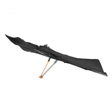 الصين Lotus 2022 New Design Plastic Shaft Car Sunshade Front Windshield Foldable Umbrella الصانع