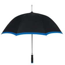 중국 3 월 컬러 EVA 핸들 및 3 월 컬러 패브릭 가장자리 골프 우산 제조업체