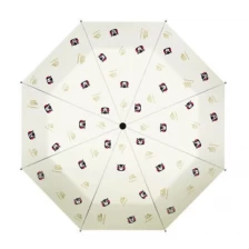 China Original Xiaomi Umbrella Automatic Folding and Opening Aluminum Windproof Waterproof UV Umbrella manufacturer