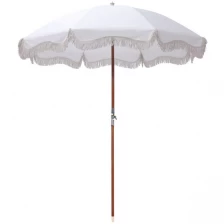 Китай Пляжный зонтик с логотипом производителя