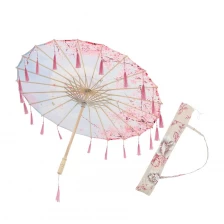 China Romantic Oil Paper Umbrella Hersteller