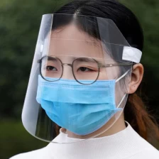 China Transparenter, verstellbarer Einwegschutz für die Gesichtsmaske Hersteller