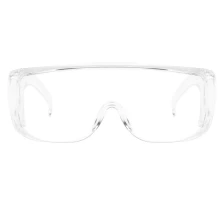 China Universal unisex fit safety eyewear glasses outdoor work goggles protective with elastic band manufacturer