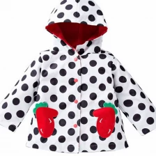 中国 Wholesale girls lovely flower hooded raincoat rain slope female treasure windbreaker raincoat メーカー