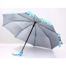 China goedkope promotionele 3-voudige paraplu's fabrikant