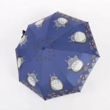 China promotionele opvouwbare paraplu met logo fabrikant