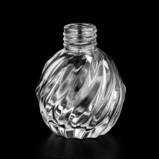 China 100ml luxury round reed diffuser glass bottle wholesale manufacturer