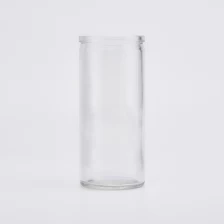 Cina Vaso di vetro trasparente da 10 once per la decorazione domestica di fabbricazione di candele produttore