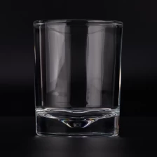 Chine 10 oz en verre de bougie en verre vide clair en gros fabricant