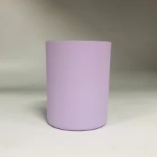 porcelana Frascos de vidrio para velas de 11 oz con diferentes colores. fabricante