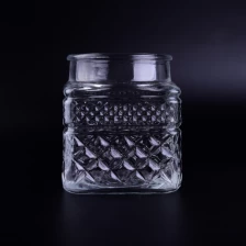 China 1200ml glass candy jar hold-up vessel candle holder manufacturer