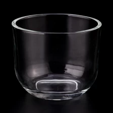 China 16oz round bottom glass candle bowl glass candle jars manufacturer
