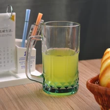 China 18oz glass beer mug manufacturer