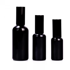 China 20ml, 30ml, 50ml. 100ml room spray glass perfume bottle fragrances with black cap manufacturer