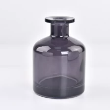 China 250ml diffuser bottles transparent black reed perfume bottles manufacturer