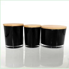 China 2oz 3oz 8oz 9oz 10oz 12oz 16oz different size black candle jars manufacturer