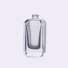 China 2oz small square glass perfume bottle for car manufacturer