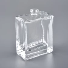 porcelana Botella de perfume de vidrio cuadrado de 2 oz para el cuidado personal fabricante
