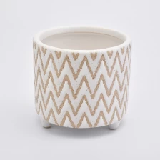 porcelana Velero de cerámica de 3 patas con patrón fabricante