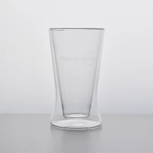 China 300 ml maßgeschneiderte Borosilikatglas Doppelwand Glaskaffeetasse Hersteller