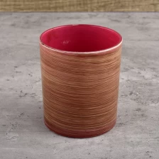 Cina Varietà personalizzata da 300 ml colori vaso di vetro per candela come regalo produttore
