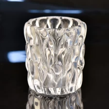 porcelana Tarro de cristal de lujo de la vela 300ml para las velas perfumadas de la decoración casera fabricante