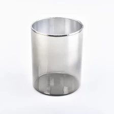 中国 307ミリメートル卸売のイオンメッキカップ着色キャンドルジャーガラス メーカー