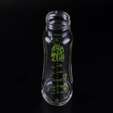 Chine 309mL meilleur bébé pyrex verre biberon avec mesure fabricant