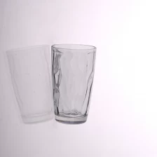 China 314ml glass cup shape slim tall with soft curves manufacturer