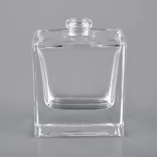 China 35ml small square glass perfume bottle for home fragrances manufacturer