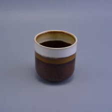 Cina 400ml 10oz cera gradiente portacandele in ceramica per la decorazione produttore