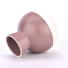 China Jarra de vela de cerâmica de 400 ml para vela que produz velas de contêiner de jarra de luxo vazias fabricante