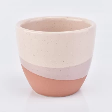 China 40ml small size ceramic candle holder for home fragrance manufacturer